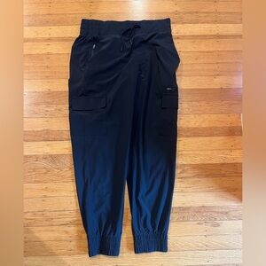 All in Motion black cargo joggers